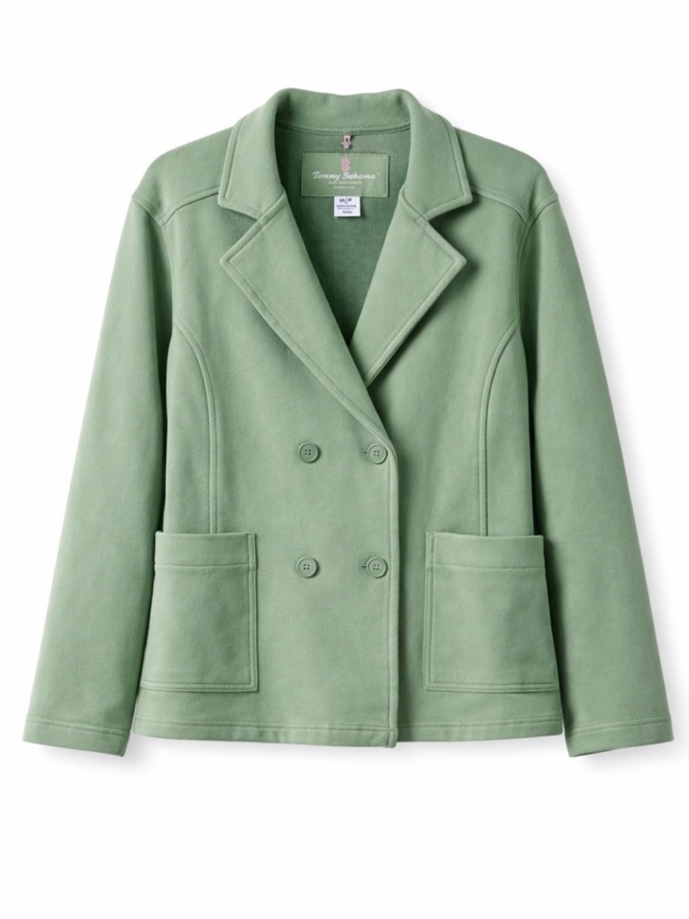 NWT Tommy Bahama Marina Del Mar Peacoat Jacket Tropical Fern Green Medium